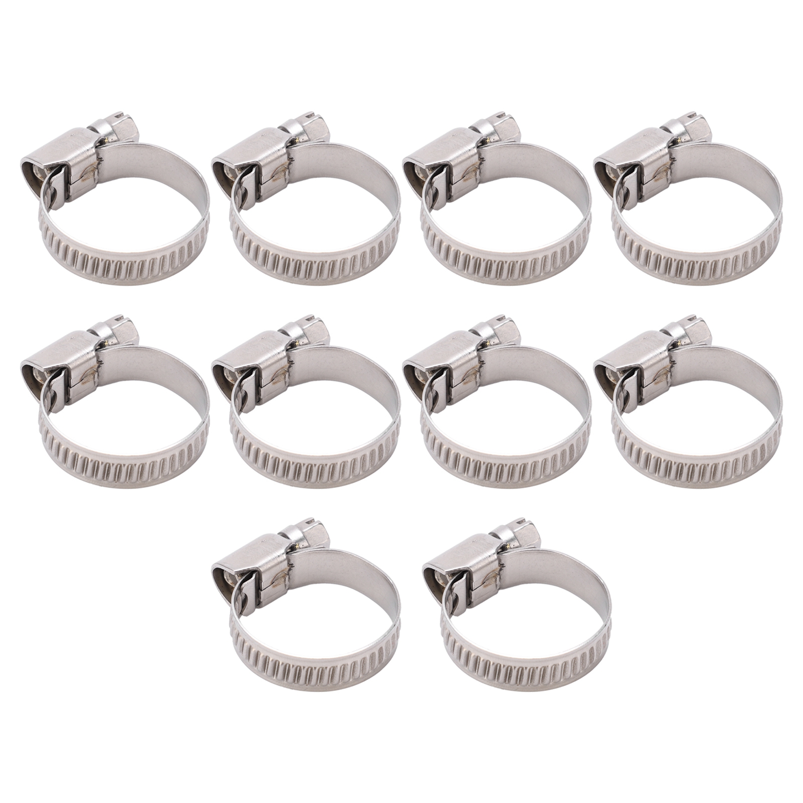 10 Stück Edelstahl-rohrschellen 304 Mit 14–27 Mm Bohrung