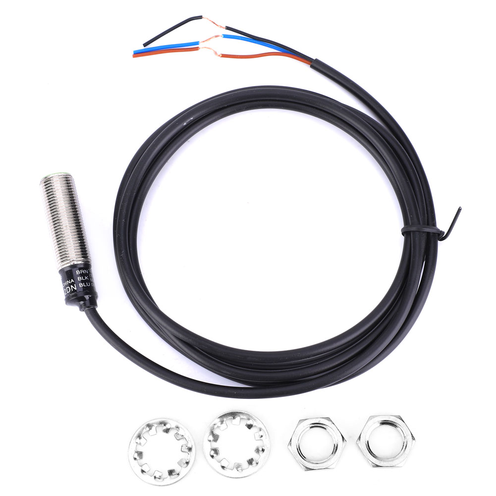Berm Pr12-2dn 3-draht-induktiver Näherungssensor, Nf Npn, 10–30 V Dc, 2 Mm Erfassungsabstand