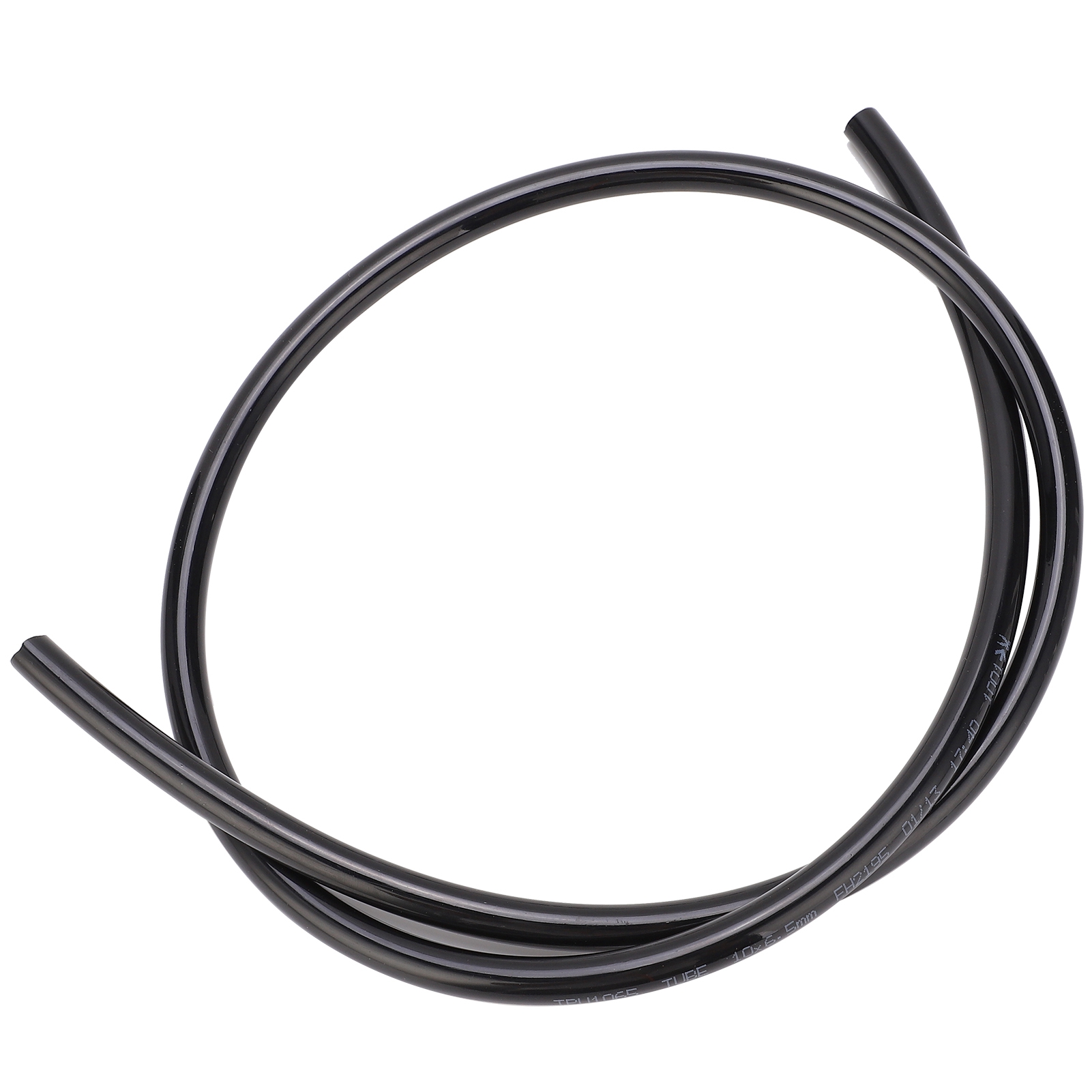 Flexibler Pneumatikschlauch Für Luftkompressoren, Tpu-schlauch Für Kraftstoffe, Chemikalien, Öl, Tpu0805 Ø8xø5 Schwarz, 10 Meter