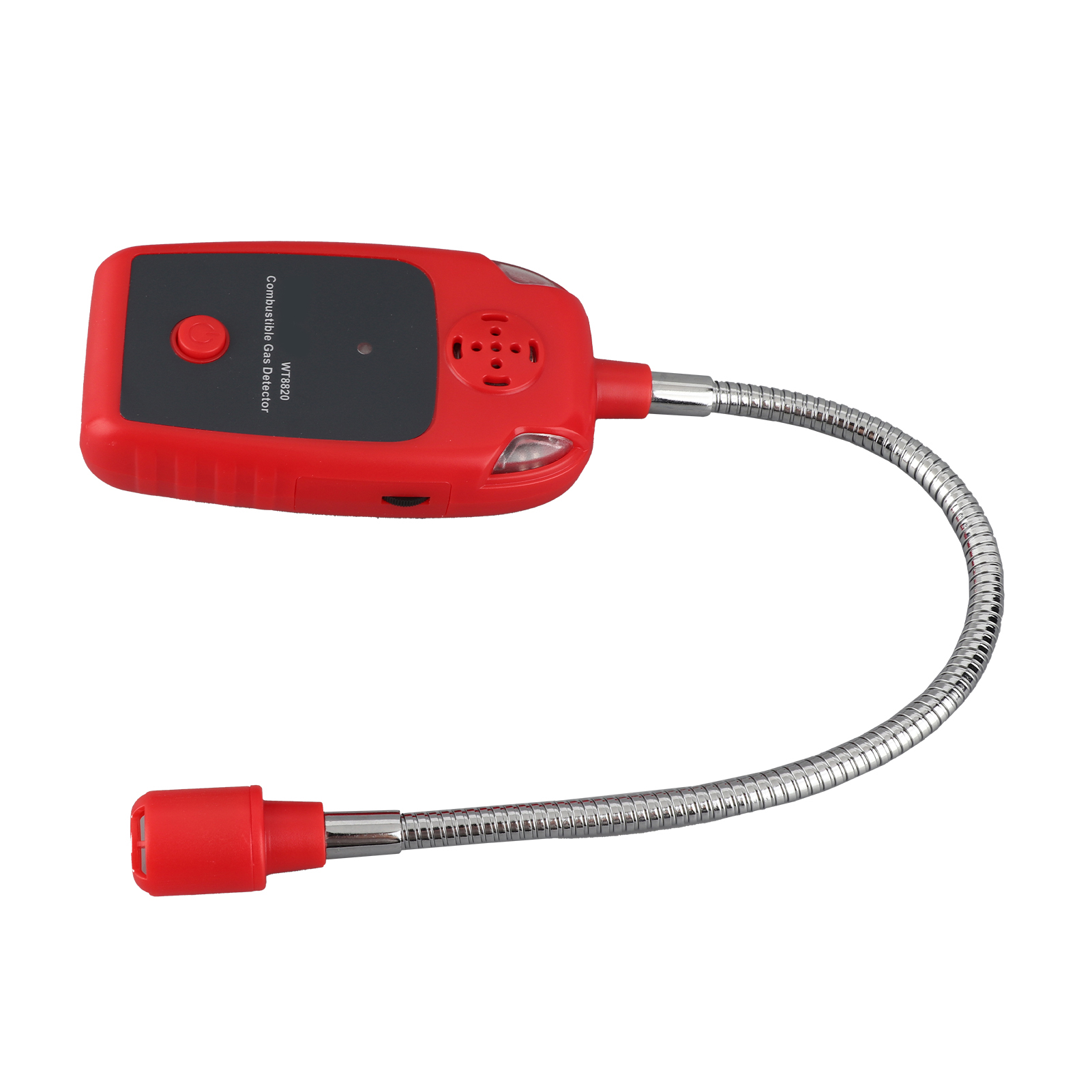 Wintact Wt8820 Tragbarer Brenngasdetektor, Erdgaslecksensor, Fluchttester, 30 Cm Flexible Sonde