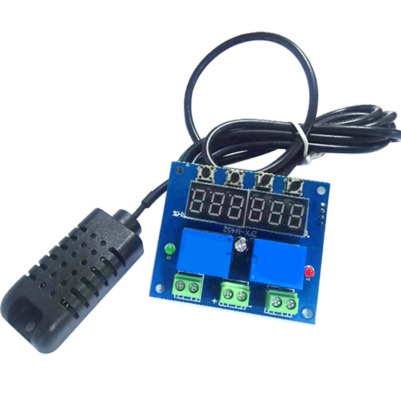 Zfx-m452 Feuchtigkeits- Und Temperaturreglermodul, Digitalthermostat, Hygrostat, Automatischer Konstanttemperatur- Und Feuchtigkeitsregler