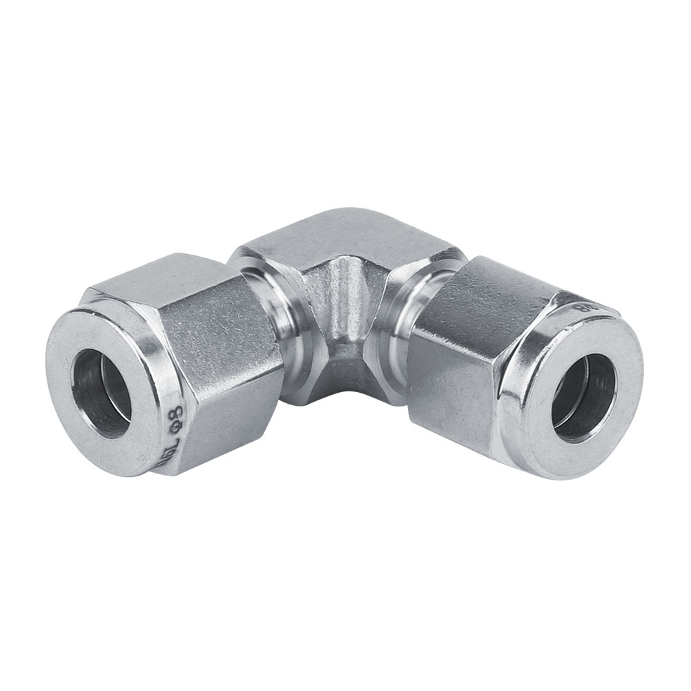 Hochdruck-schnellkupplung Aus Edelstahl 316 Für Wasser, Öl Und Gas Winkelverschraubung Mit Überwurfmutter, Ø 8, 3,7 X 3,7 X 1,6 Cm, Silber