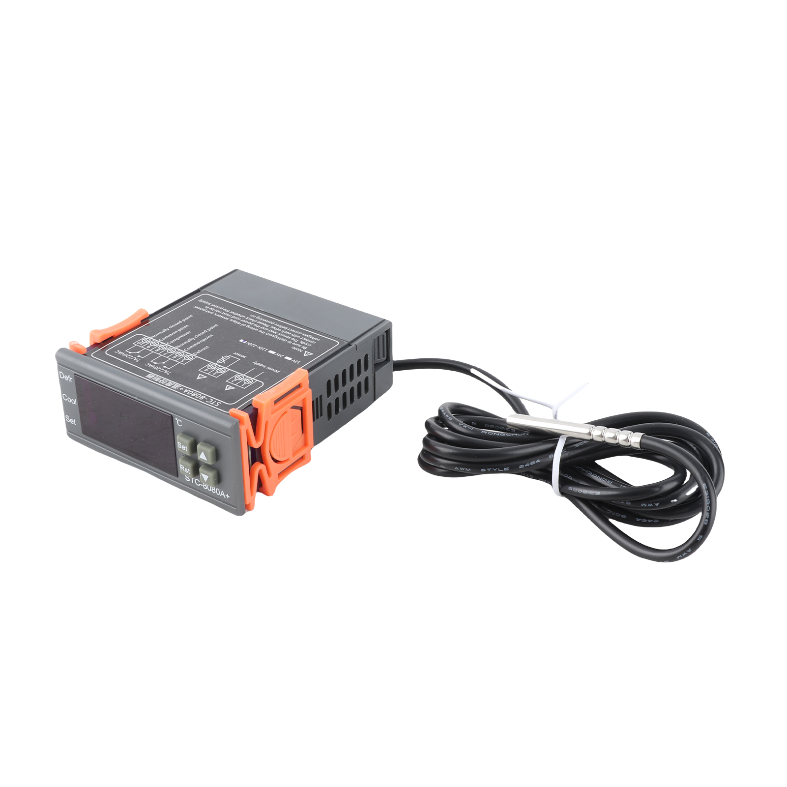 Digitaler Temperaturregler Stc-8080a+, Kühlschrankthermostat, Automatische Abtaufunktion, Ntc-sonde, 220 V