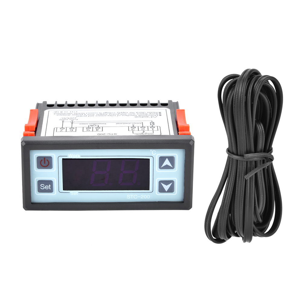 Stc-200 Digitaler Mikroprozessor-temperaturregler Mit Kühl- Und Heizfunktion
