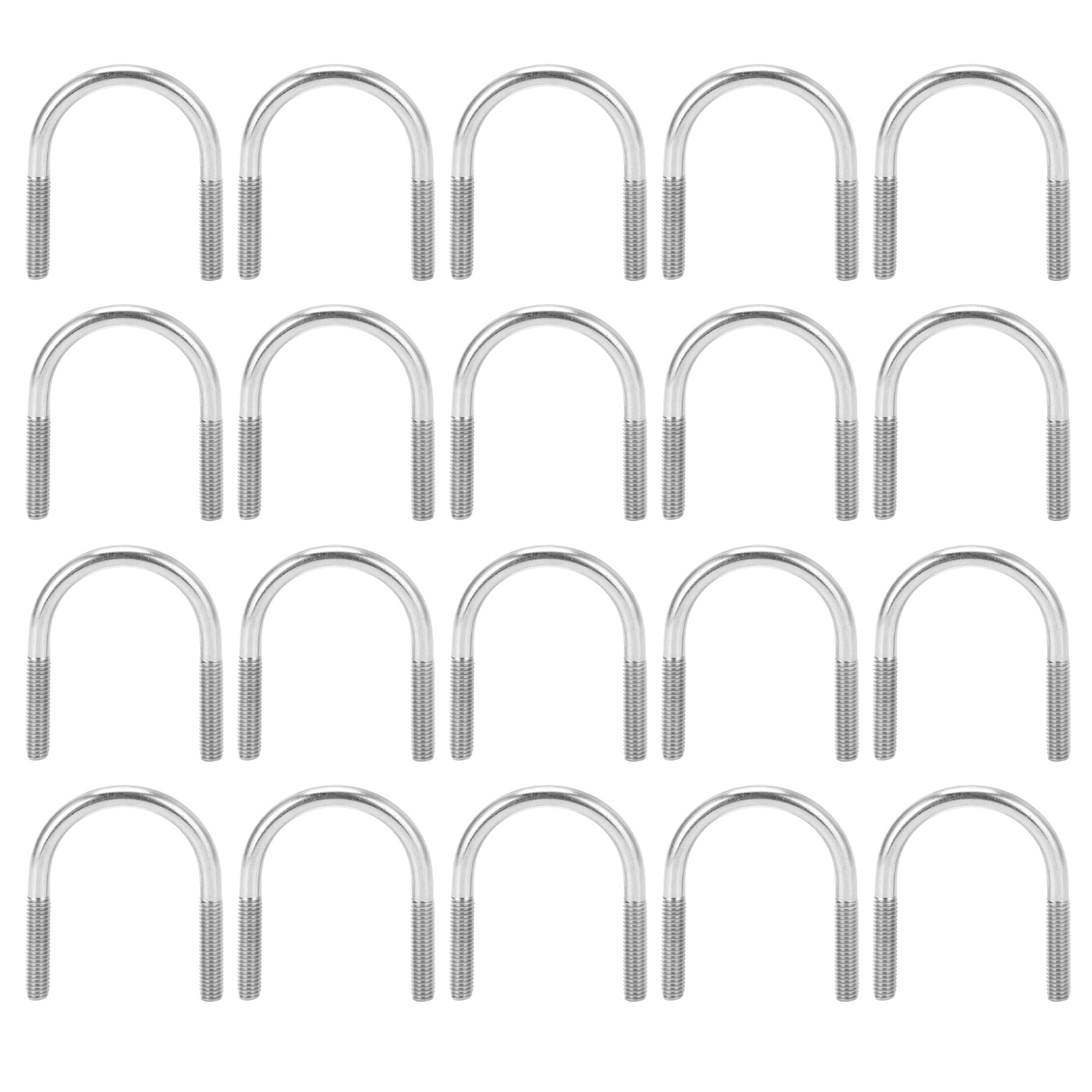 Packung Mit 20 M6x33 U-bügeln Aus Edelstahl 304, Mechanische Teile, Beschläge, Werkzeuge