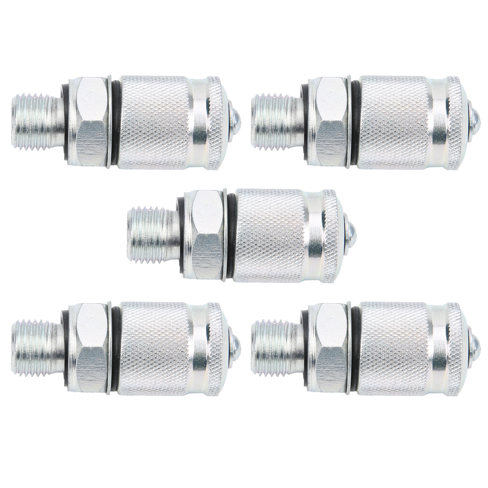 Satz Mit 5 Hydraulischen Prüfadaptern, Gewindeanschlüsse Zur Druckmessung, Pt/ppt Unf 1/2 Zoll