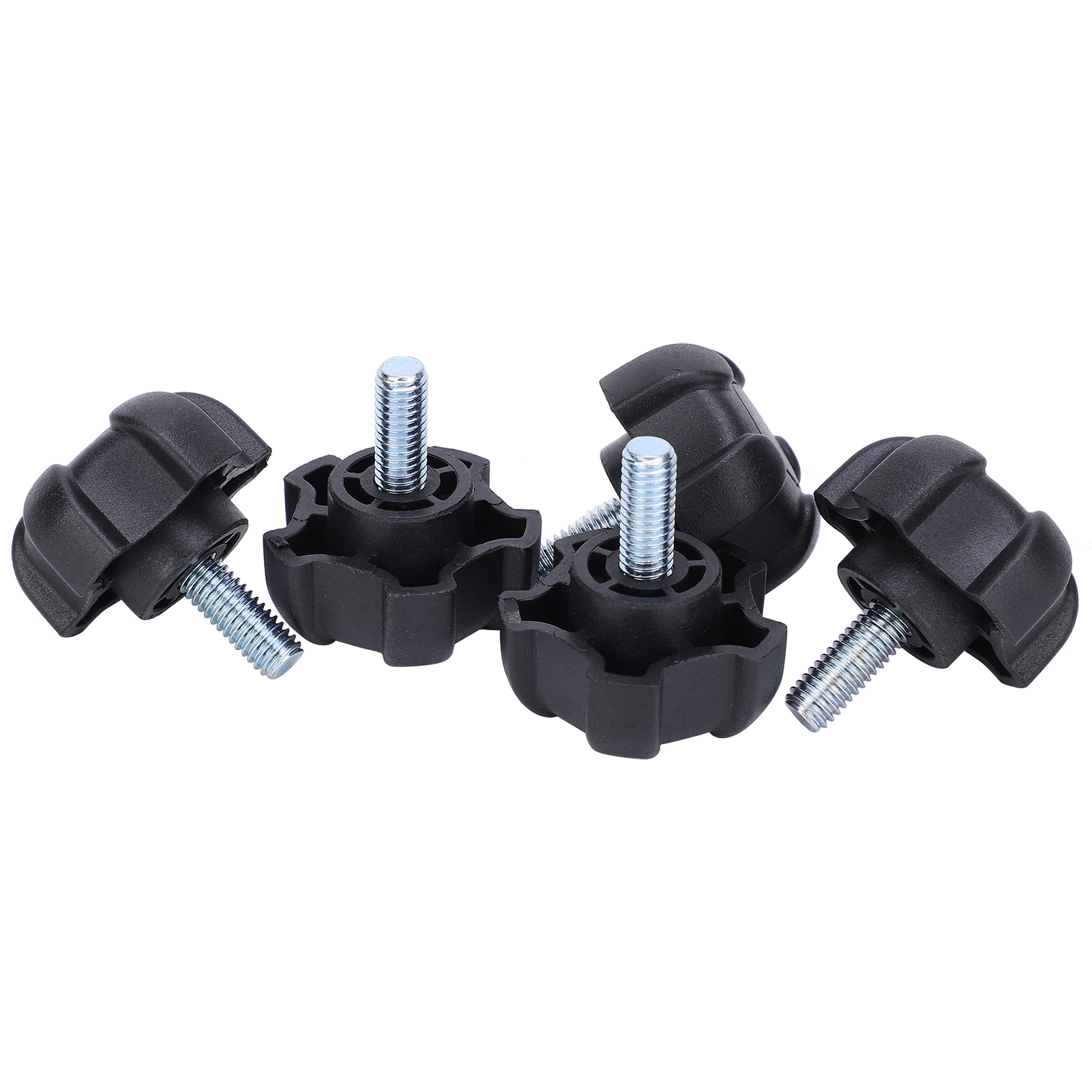 M6 15-mm-gewindeschraubknopf, Ergonomisch, Sternförmig, Aus Abs, Kraftsparende Manuelle Schraubversion, 5 Stück