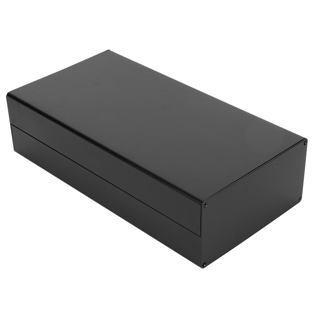 Aluminiumgehäuse-anschlussdose Für Leiterplatten, Elektrisches Zubehör, Sandgestrahlt Schwarz, Wärmeableitung Für Gprs