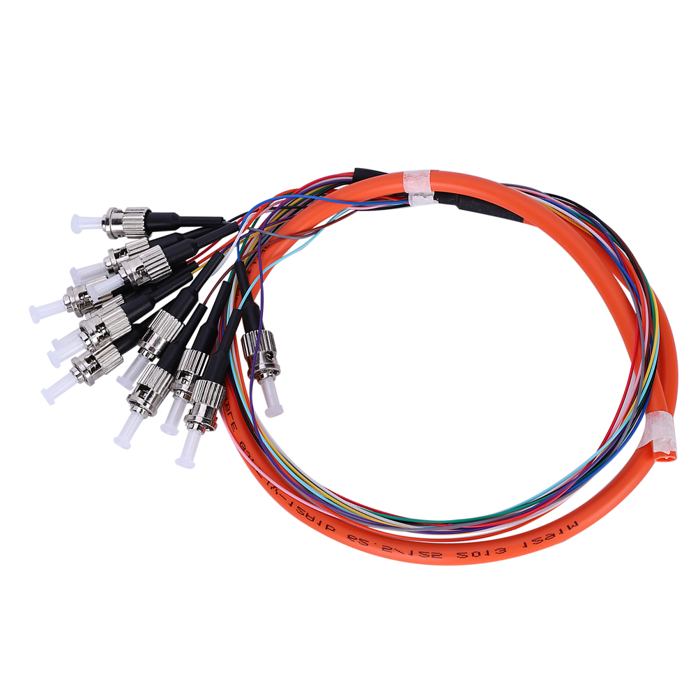 12-faser-multimode-st-upc-mm-0,9-glasfaser-pigtailkabel Für Netzwerke Und Telekommunikationssysteme