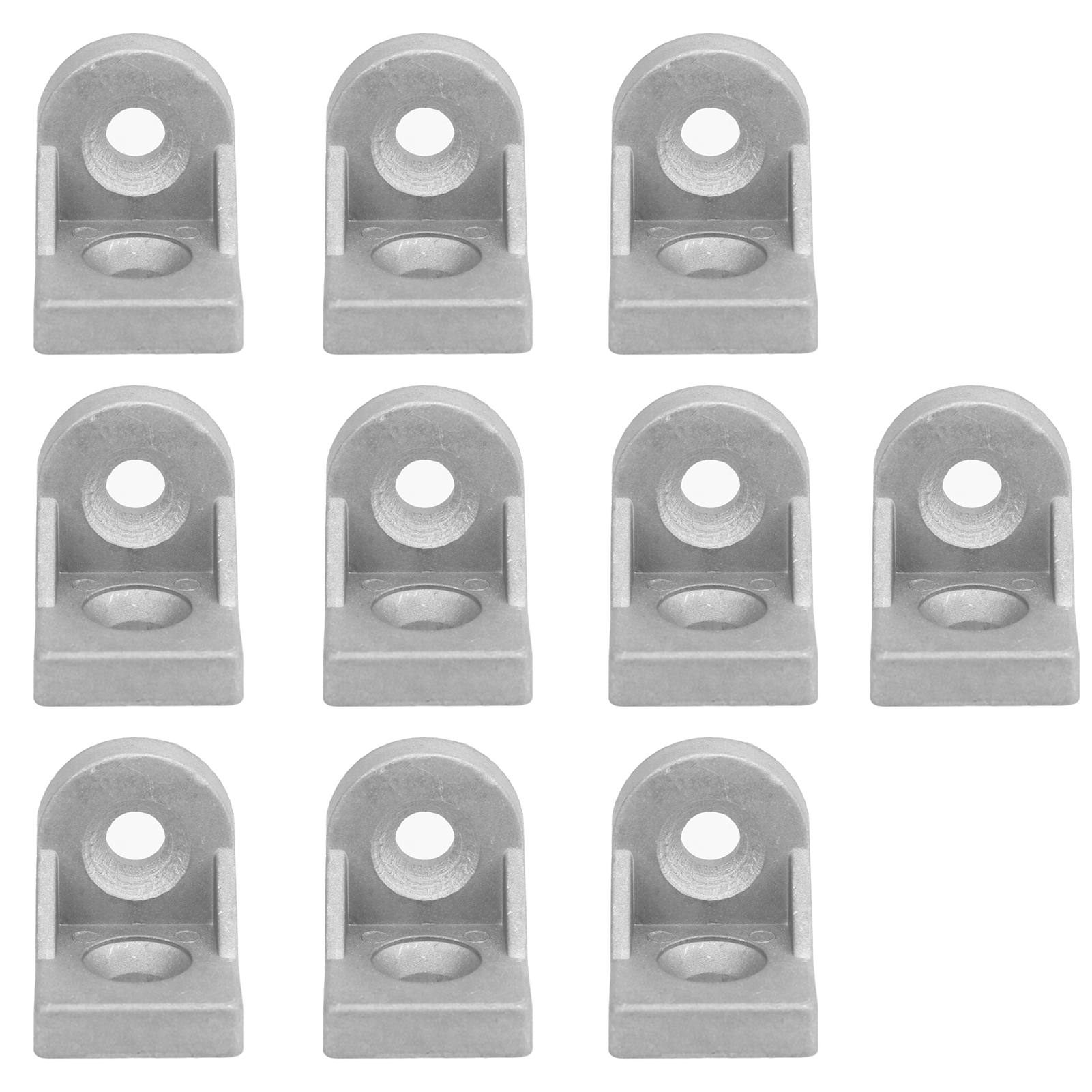 10 Stück Aluminium-verbindungswinkel Für 20/30/40-profile, Winkelverbindung