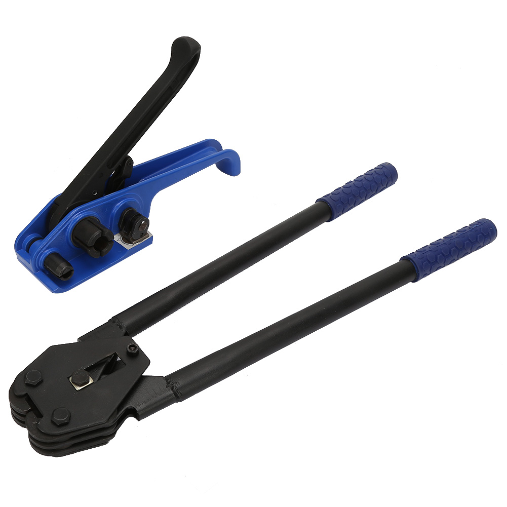 Handspanner Aus Blauem Stahl Für Riemen, Crimpzangen, Umreifungsgeräte, Verpackungsmaschinen