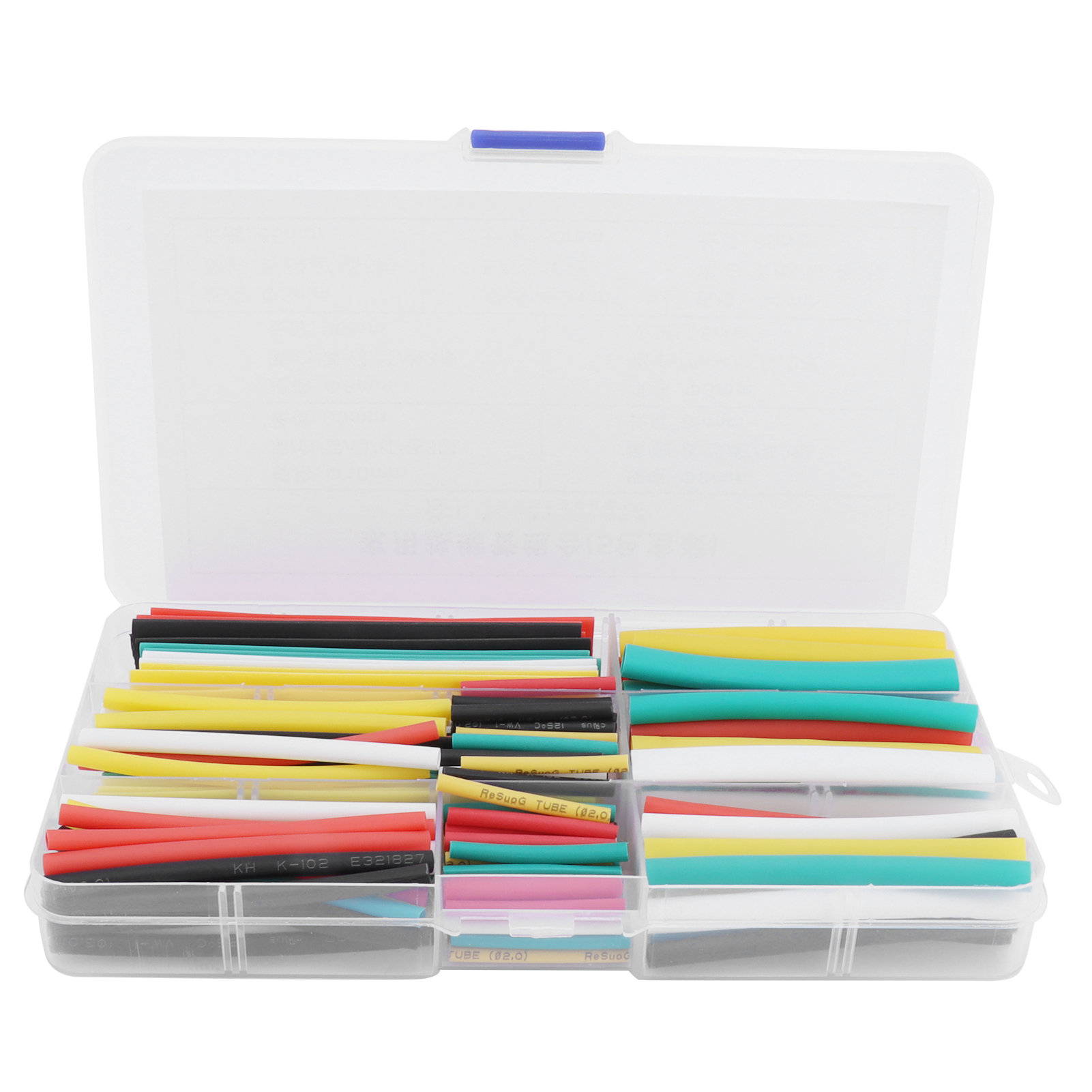 Packung Mit 140 Pe-isolierschrumpfschläuchen Zum Schutz Von Armaturen, 5 Farben, D2–10 Mm, 30–90 Mm