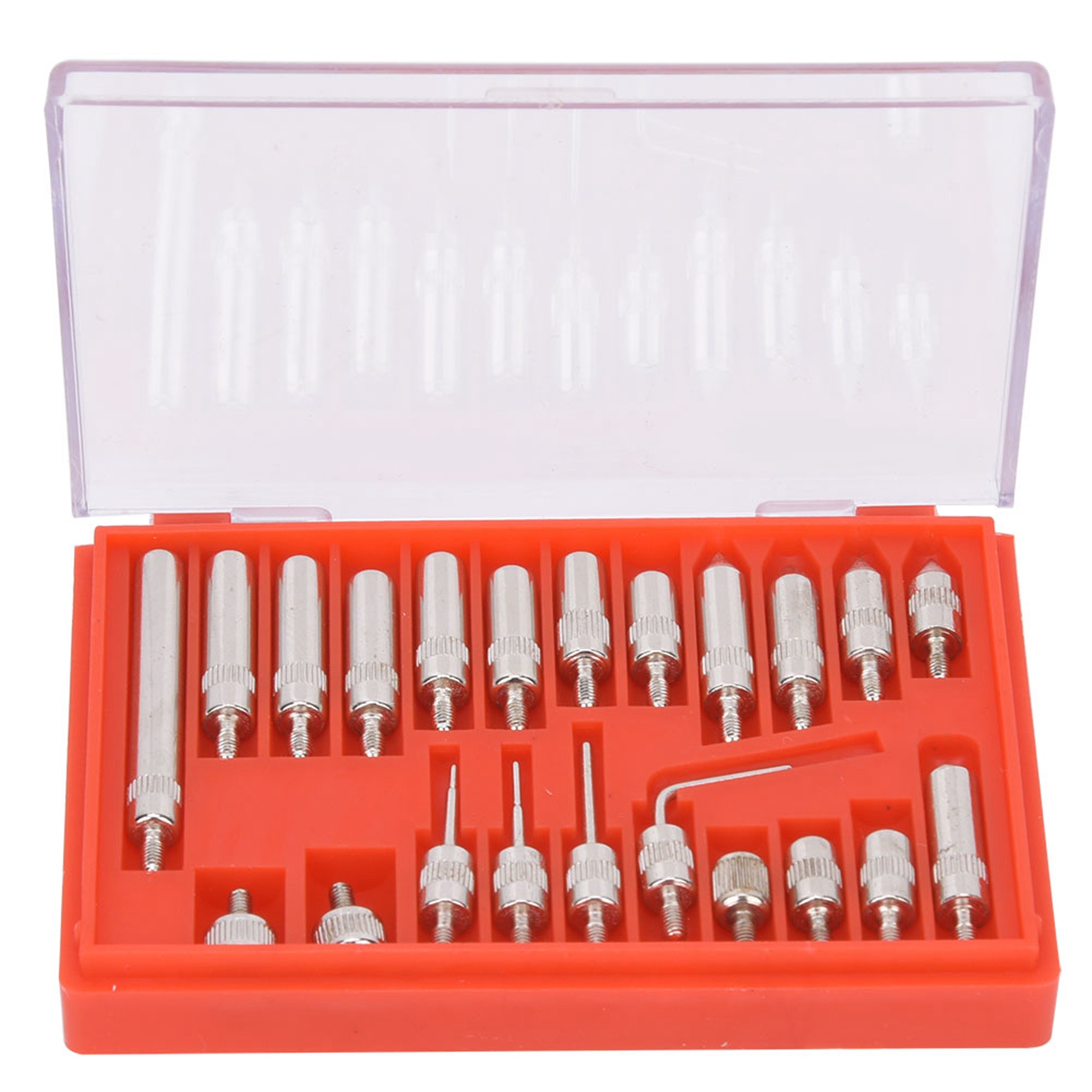 Set Mit 22 Messspitzen Für Messuhren Inklusive Aufbewahrungskoffer