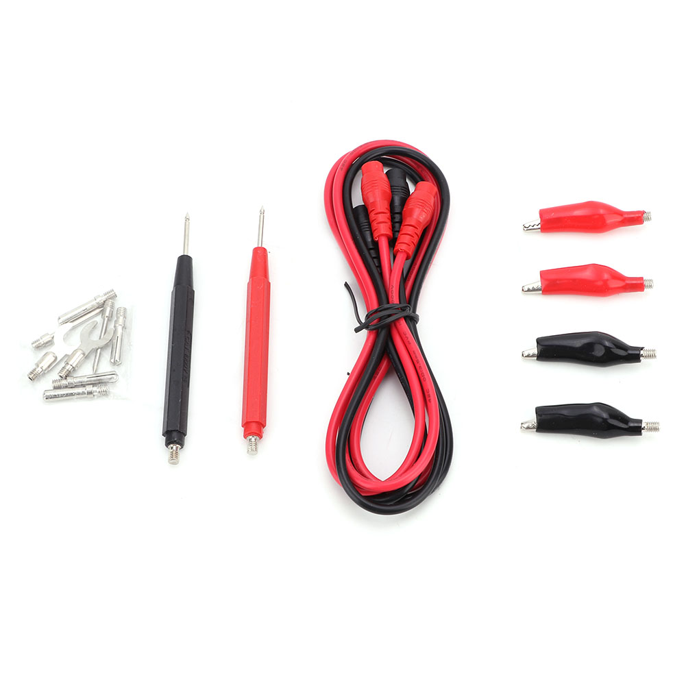 6-in-1 Multifunktionsset Für Digitalmultimeter: Messleitungen, Messspitzen, Krokodilklemmen, Kabel, Messspitzen Und Stecker