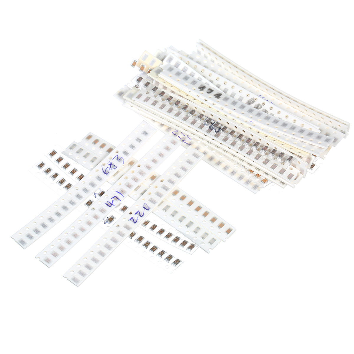 720-teiliges 0603 Smd-kondensatoren-sortiment, 36 Werte, 20 Stück 1 Pf Bis 10 Μf Muster-kit, Elektronik-diy-kit, Mehrschicht-keramikkondensatoren