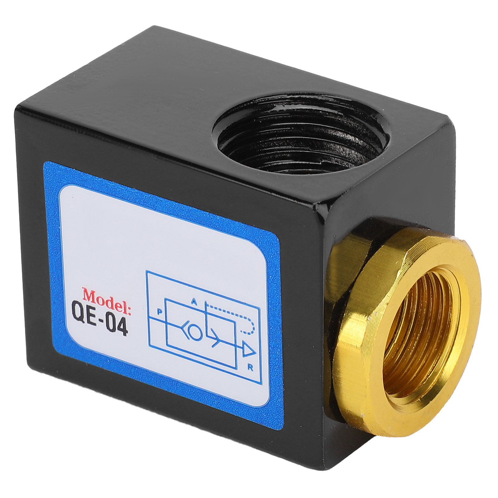 Schnellablassventil G1/2 Pneumatischer Schalter Legierung Industrieausrüstung Qe-04