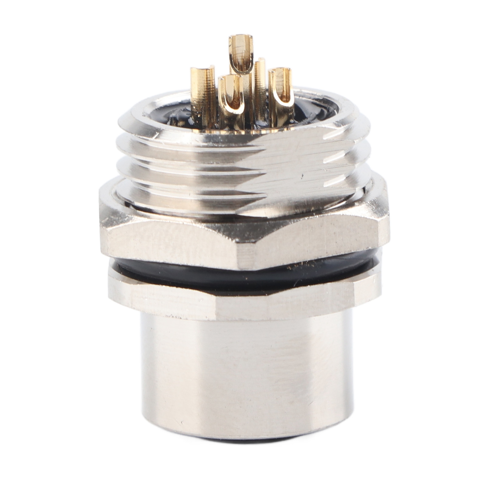 M12-b-s5 Ip67 Wasserdichter 5-poliger Weiblicher Panel-steckverbinder-adapterstecker
