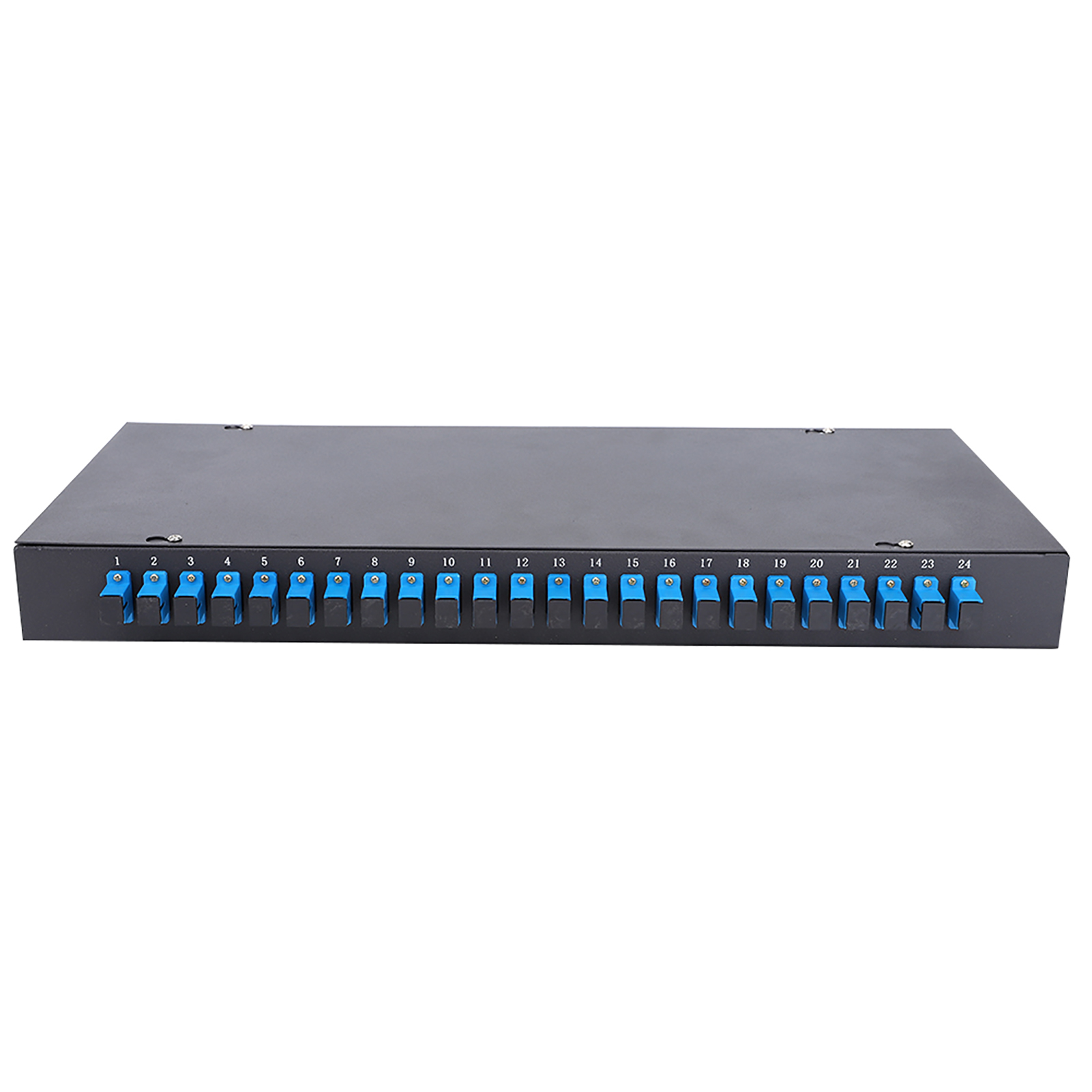24-adrige 24-port-glasfaser-anschlussbox Mit Glasfaserverzweigungspanel Und Sc-stecker