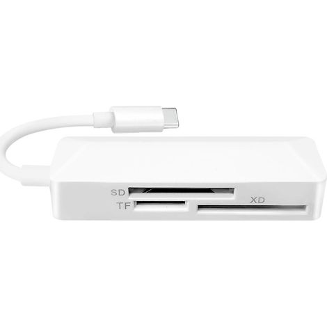 3-in-1-miniatur-speicherkartenleser, Usb-c-kartenleser Für Tfsd Xd