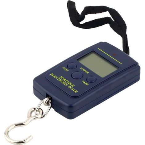 Digitale Elektronische Waage Für Gepäck, Koffer, Fisch, 40 Kg, 10 G, Angeln
