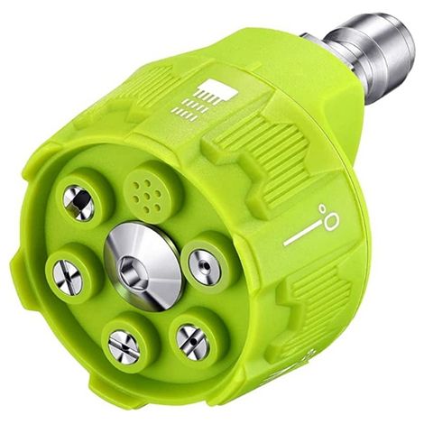 Universaldüse Für 4000 Psi Hochdruckreiniger, 0°, 15°, 25° Und 40° Rotation, Zum Bewässern, Spülen Und Einseifen, Gartenreinigung.
