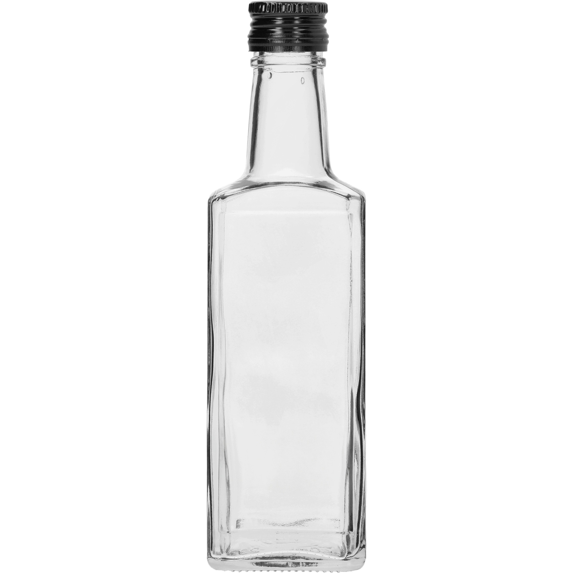 Glasflasche Mit Transparentem Tinkturverschluss, 250 Ml, 1 Stück