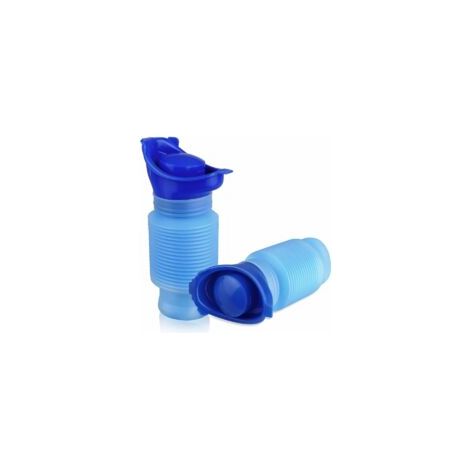 Set Mit 2 Ausziehbaren, Tragbaren Notfallurinalen Für Erwachsene (männer Und Frauen), Urinflasche Für Auto Und Reisen, Notfall-reiseurinal, Kleine Urintoilette Für Camping Und Mehr