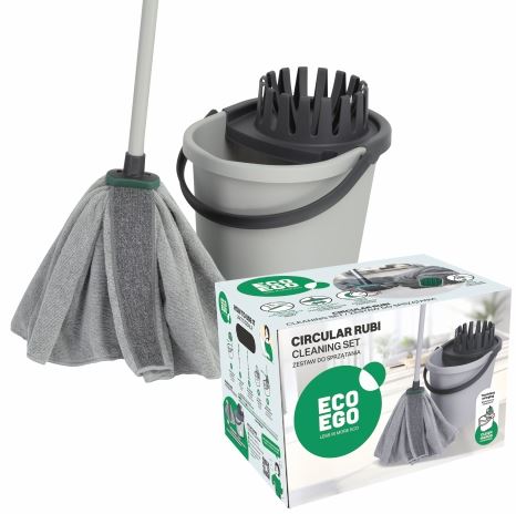 York Circular Eco Ego Reinigungsset, Eimer + Mop - Bhp Hic Y687