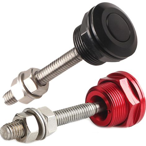 Motorhaubenverschluss Mit Druckknopf Für Pkw, Rennmotorhaubenverschluss, 22-mm-edelstahlschraube, Mini-motorhaubenverschluss