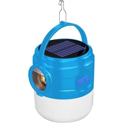 Usb-wiederaufladbare Solar-led-campinglampe, Suchscheinwerfer Für Den Außenbereich