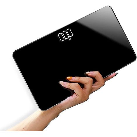 Reisewaage: Kleine, Tragbare Digitale Badezimmerspiegelwaage (mini-elektronikwaage Für Die Persönliche Gesundheit, Usb-aufladbar)
