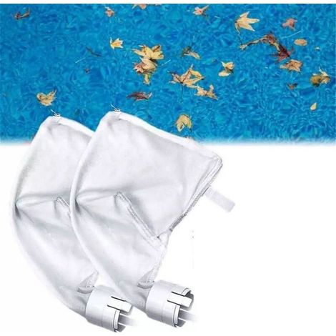 Lot De 2 Sacs Filtrants De Piscine Sacs De Nettoyage En Maille 2 Sacs Filtrants Zip De Rechange Pour Nettoyeurs De Piscine Polaris 360/380 Pour La Maison, Salle À Outils