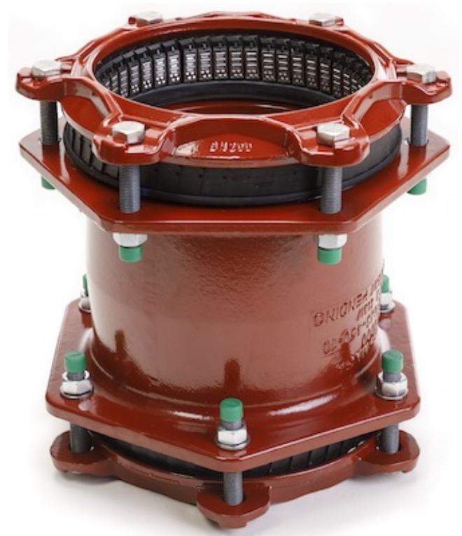 Multi Joint Rohrverb -kuppl.schrb.a2 Pulverb.fig.3007 Dn100 F.ad 104-132