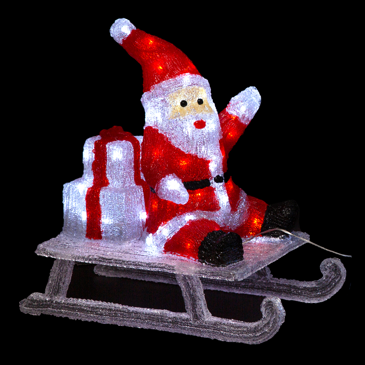 Fa Außerhalb Des Weihnachtsmannes - Schlitten H. 50 Cm 8 F 60 - Feeric Lights & Christmas