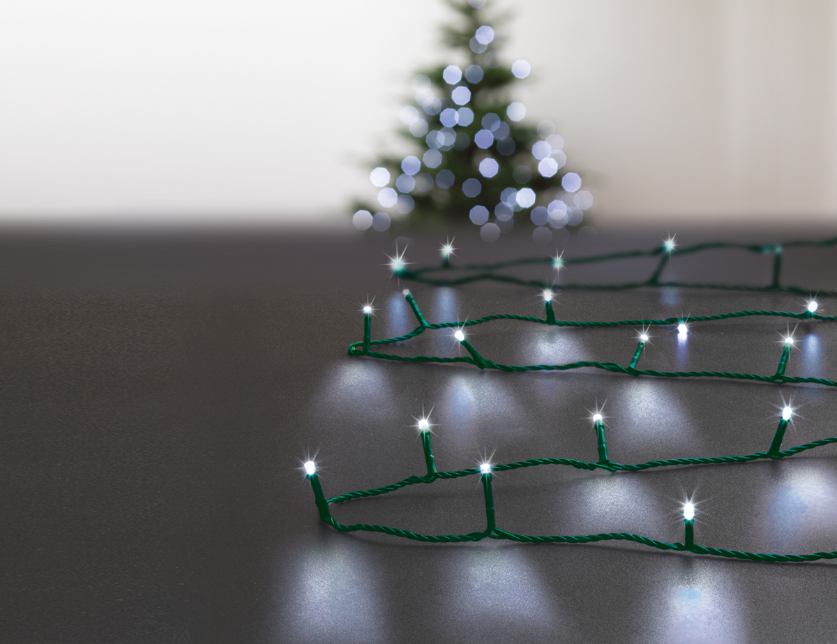 Kalter Weißer Weihnachtskranz Fv - im Freien 240 Led 8f - Feeric Lights & Christmas