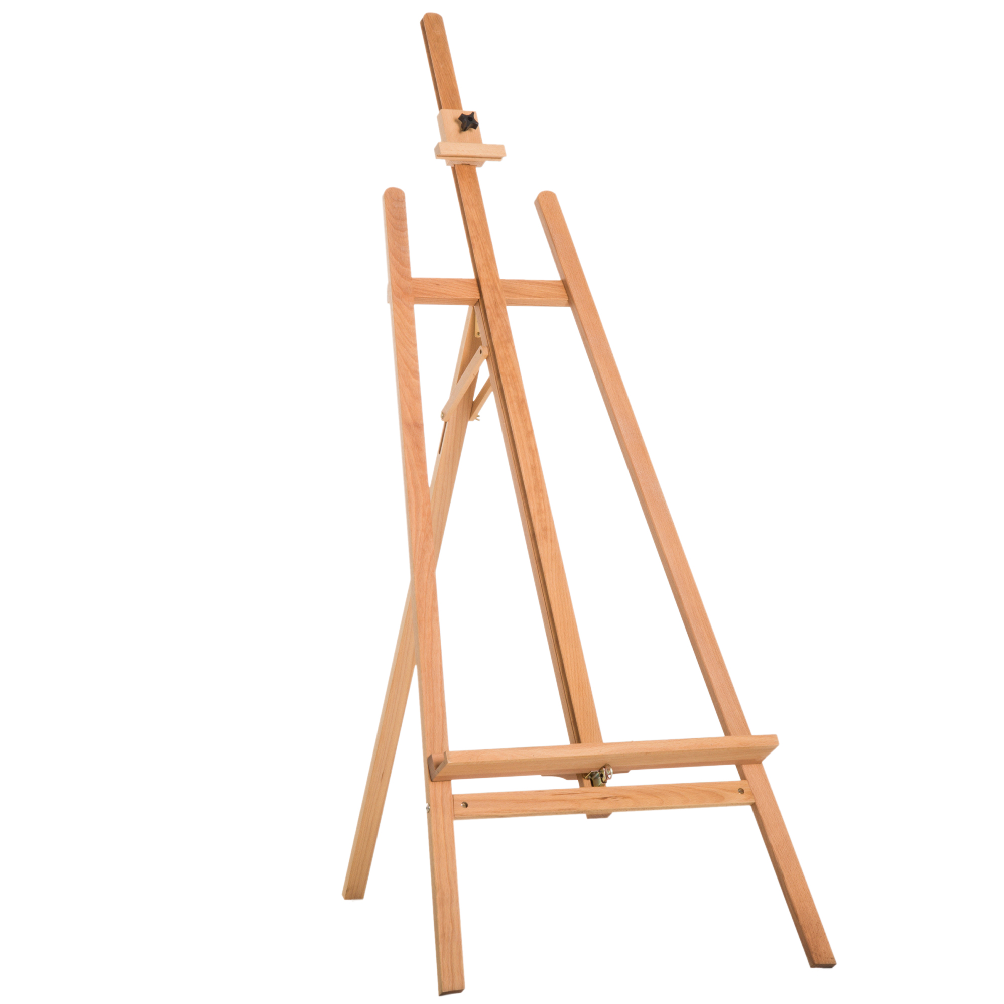 Staffelei, Sorgfältiges Design, 65 X 44 X 230 Cm, Braun