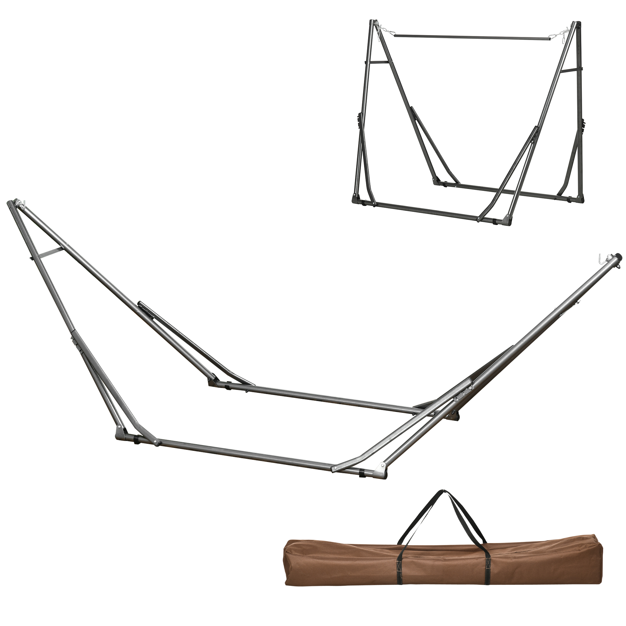 Gartensessel, Komfortable Und Umhüllende Sitzfläche, 290 X 92 X 88 Cm, Schwarz Und Silber