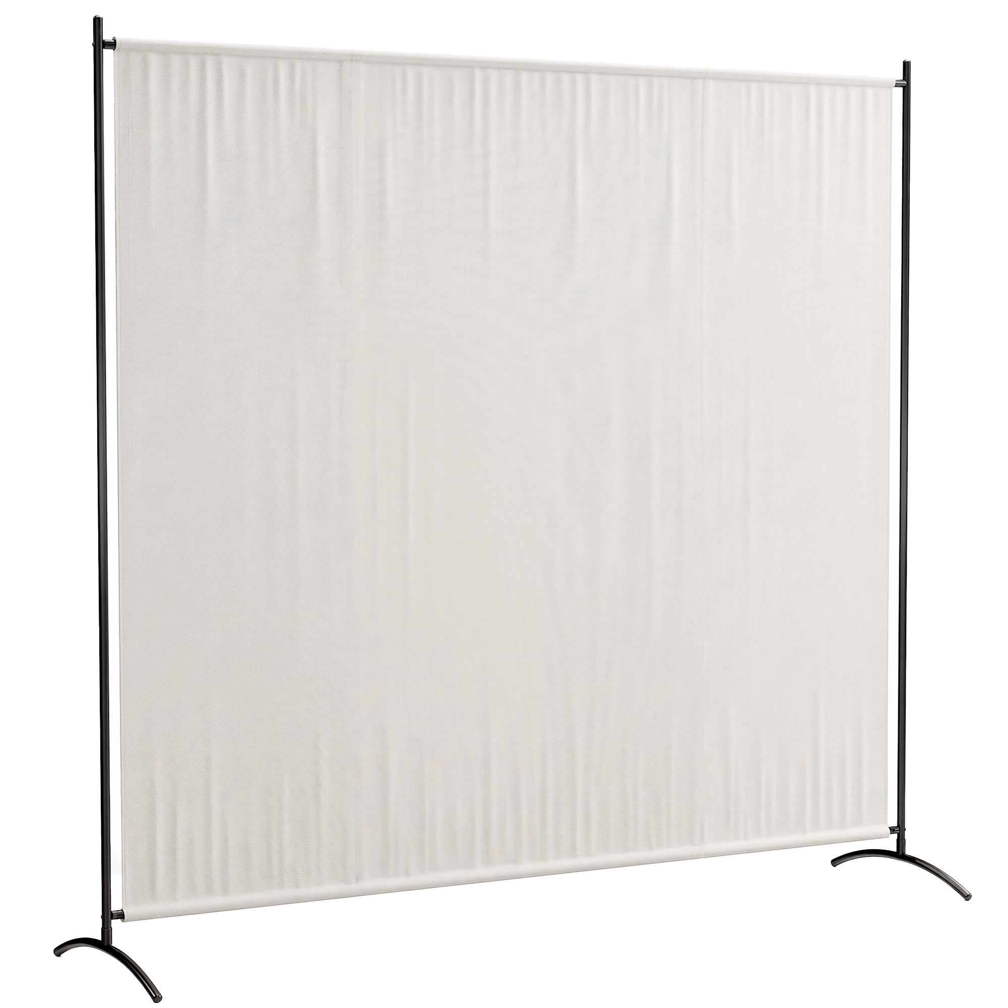 Outdoor-paravent, Uv-schutz, 180 X 50 X 180 Cm, Beige