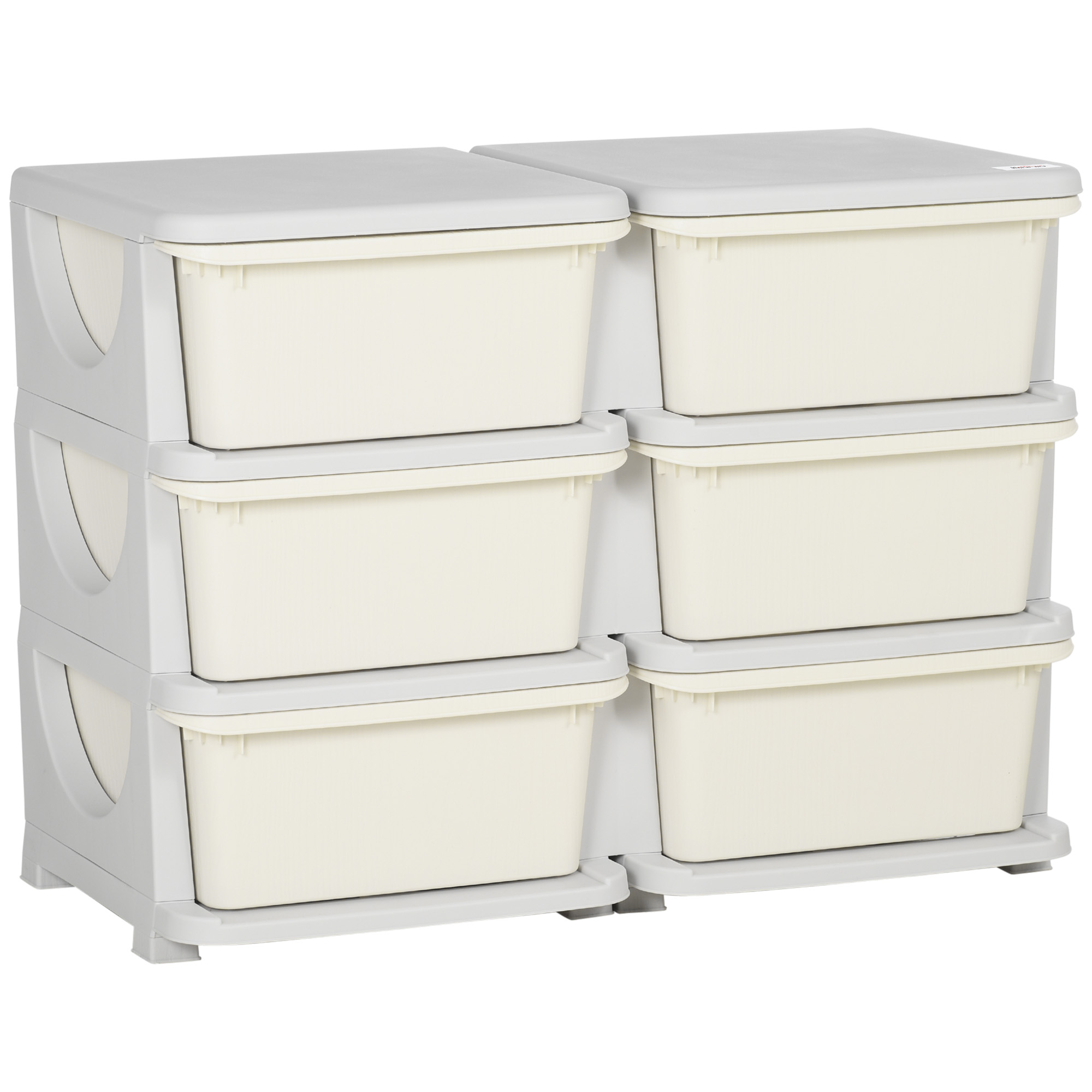 Organizer, 75 X 37 X 56,5 Cm, Cremefarben