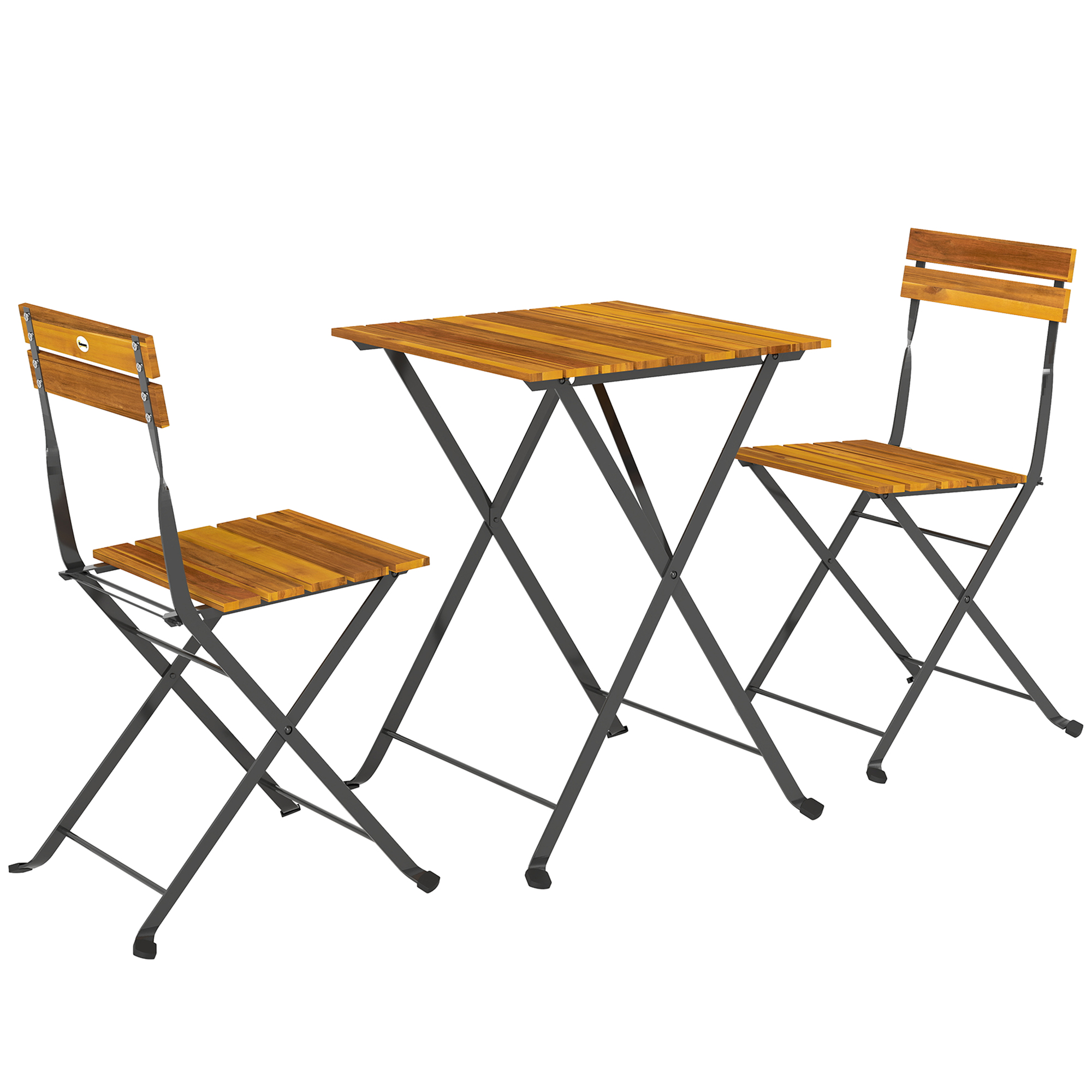 Gartenmöbelset, Mit Tisch Und Sitzgelegenheiten, 45 X 39 X 79 Cm, Teak