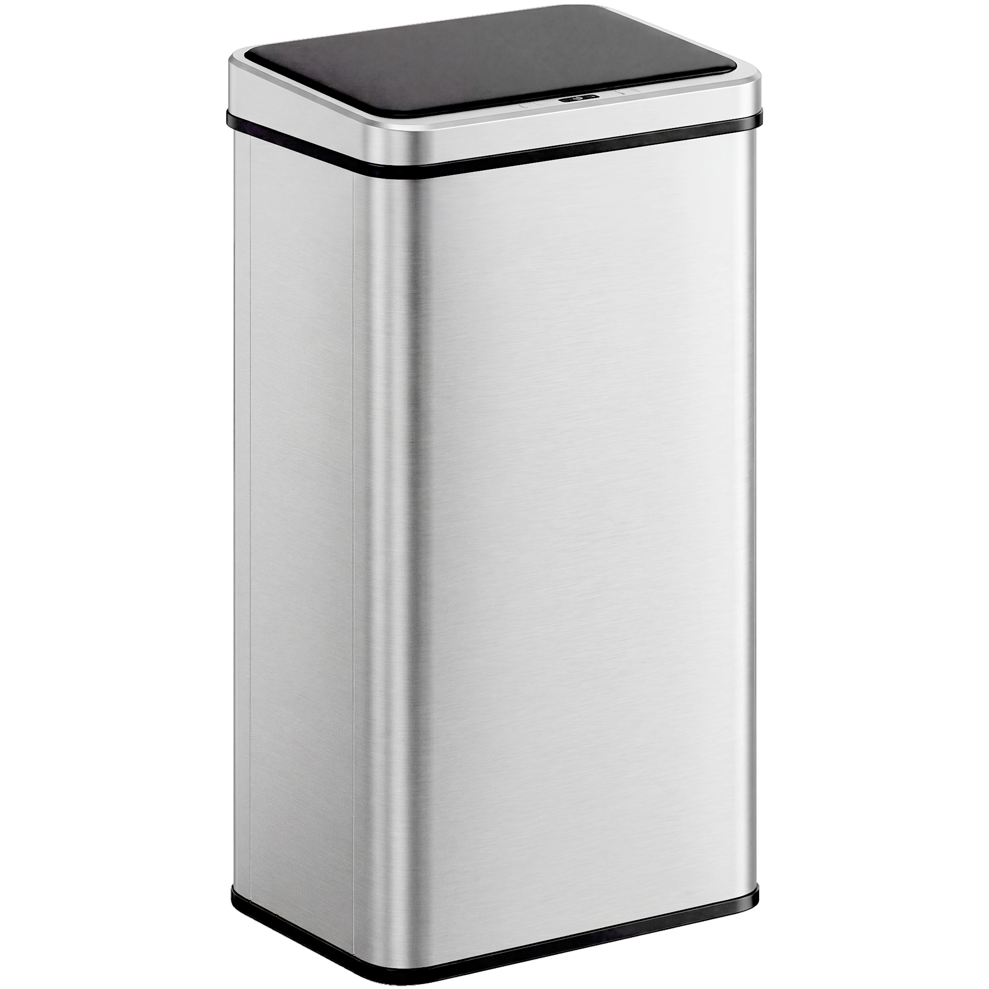 Automatischer Sensor-mülleimer, 50 L, 35,5 X 26 X 67 Cm, Silber