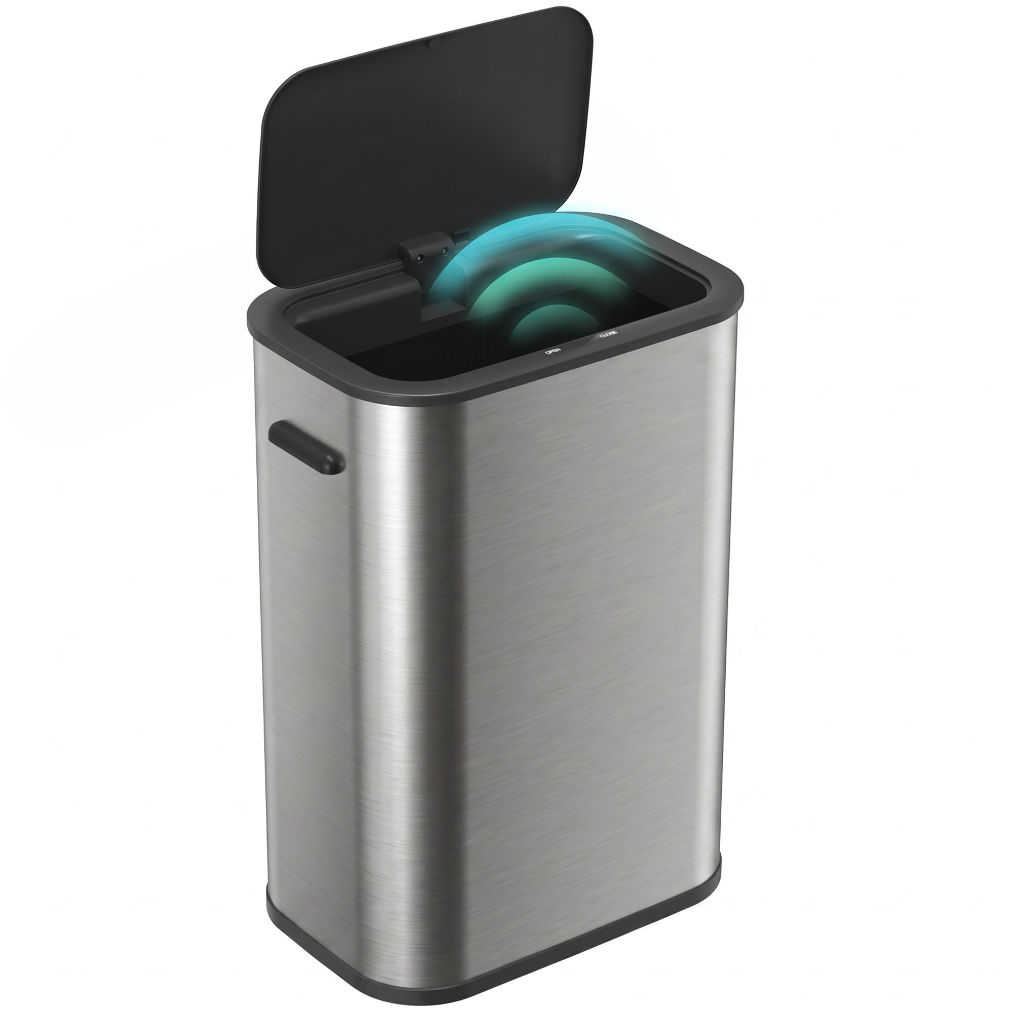 Automatischer Sensor-mülleimer, 55 L, 42,5 X 28,5 X 61,5 Cm, Silber