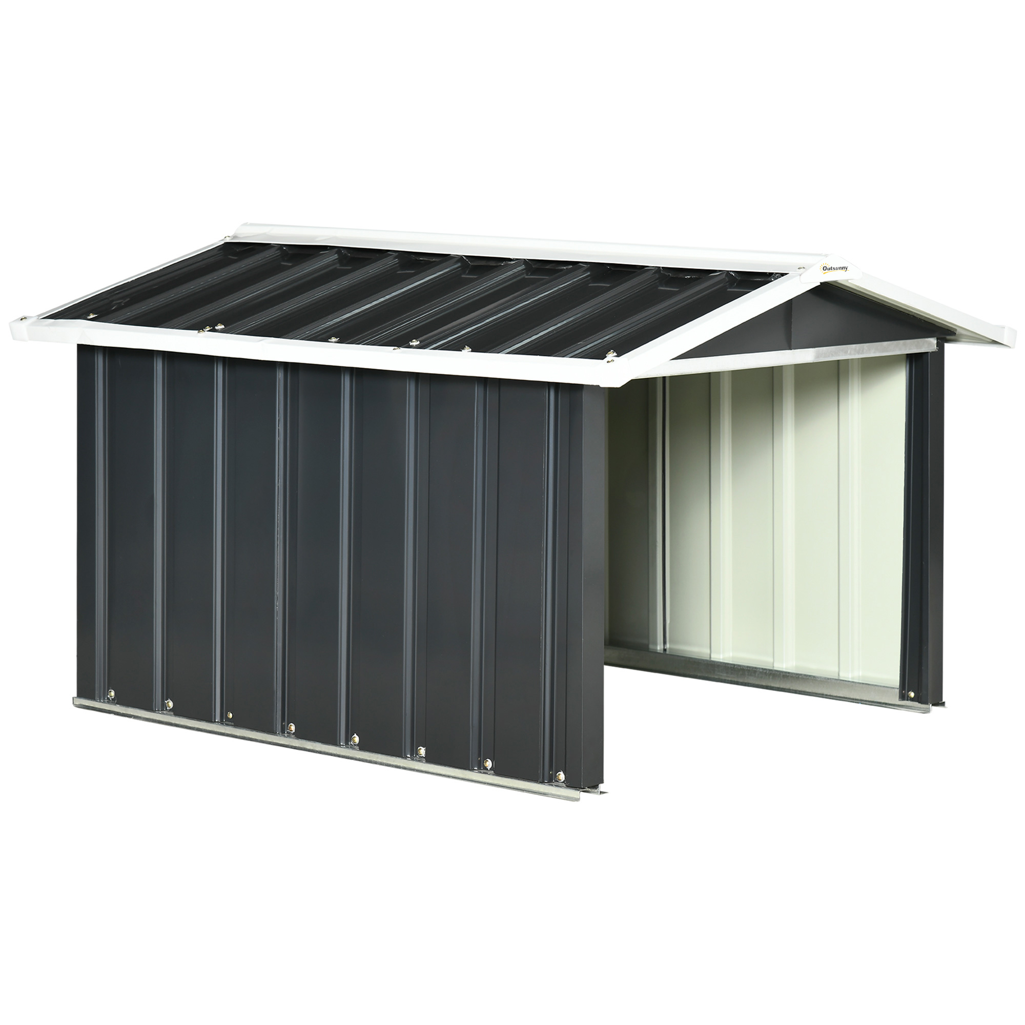 Gartenhaus, Schrägdach, 86 X 100 X 63 Cm, Grau