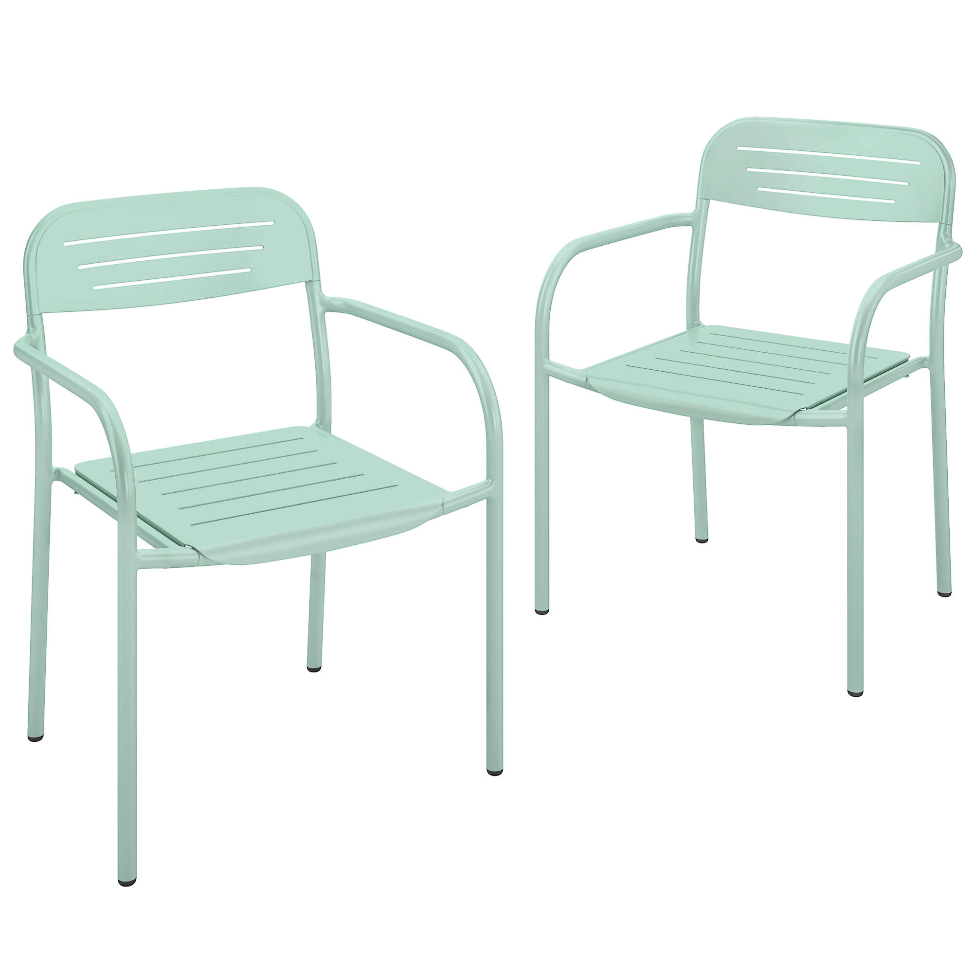 Gartenmöbelset, 56 X 58 X 78 Cm, Grün