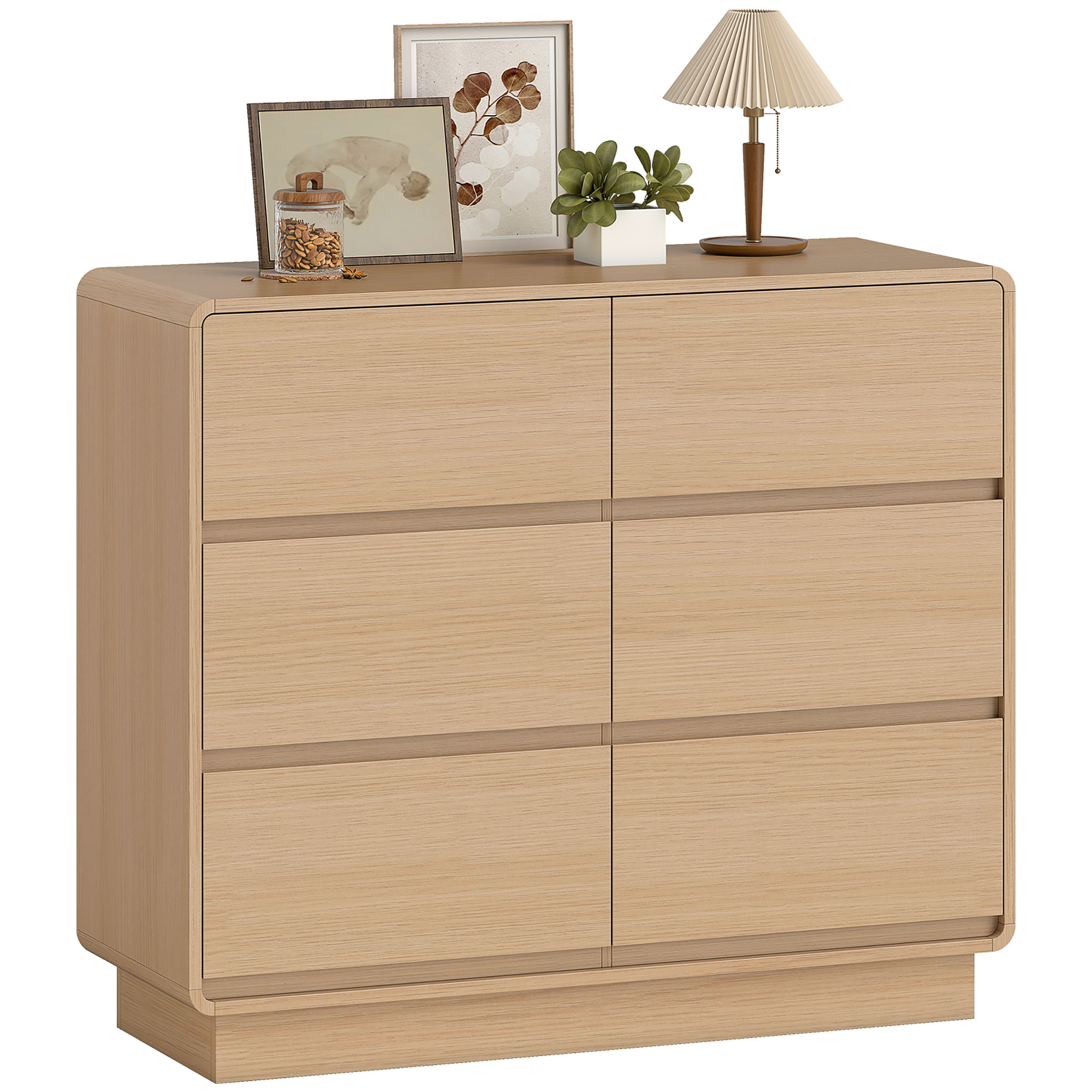 Küchenmöbel, Mit Schubladen, 100 X 38 X 86 Cm, Natur