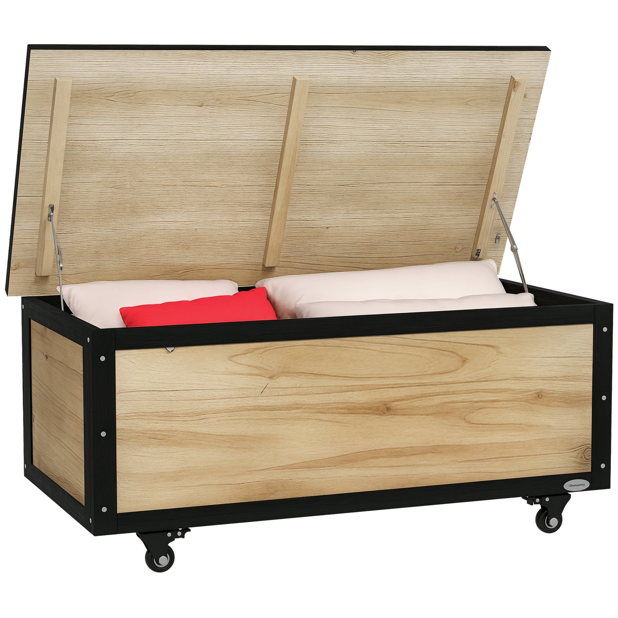 Gartenbox, Wasserdicht, 100 X 50 X 43 Cm, Natur