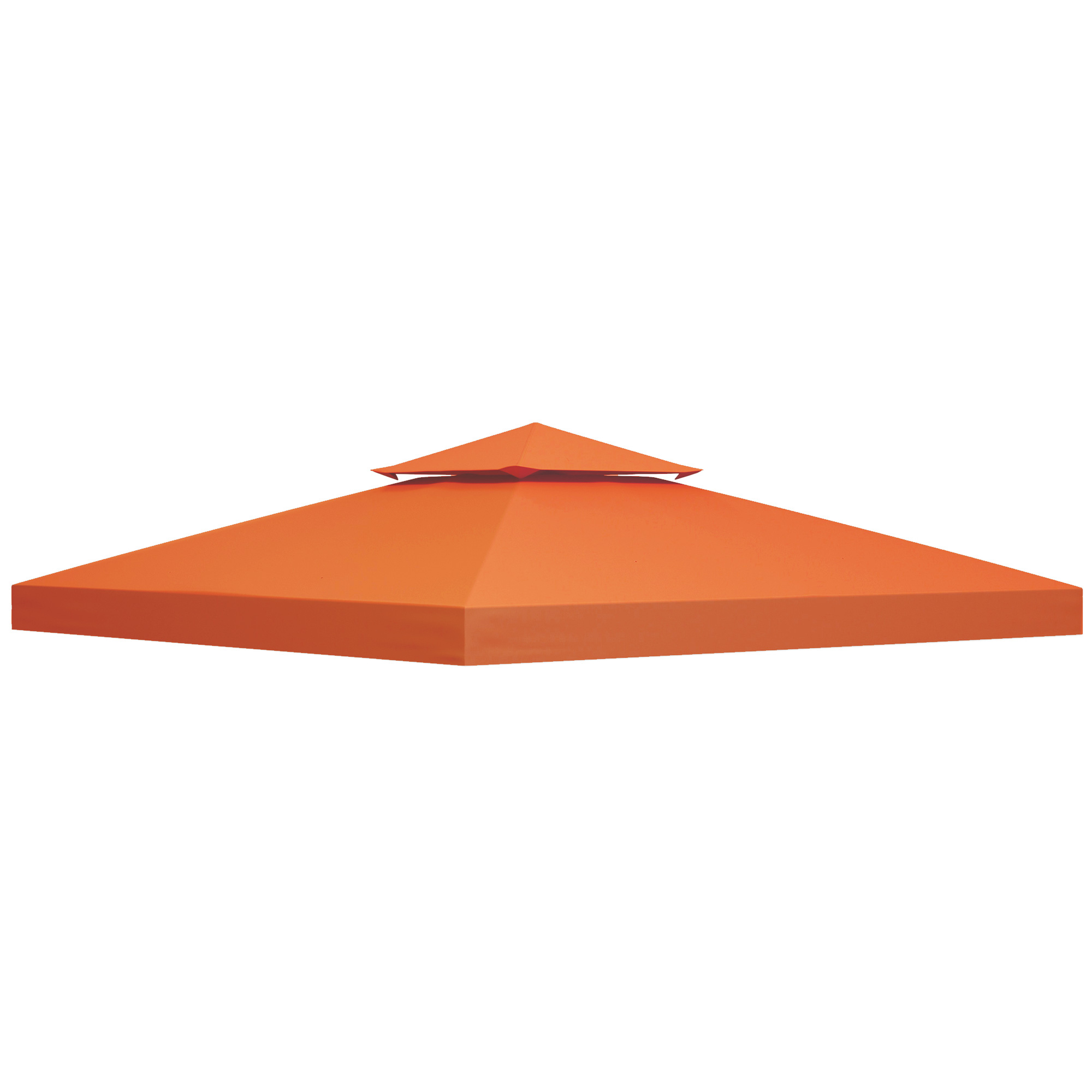 Gartenpavillon, 300 X 300 X 18 Cm, Rostrot