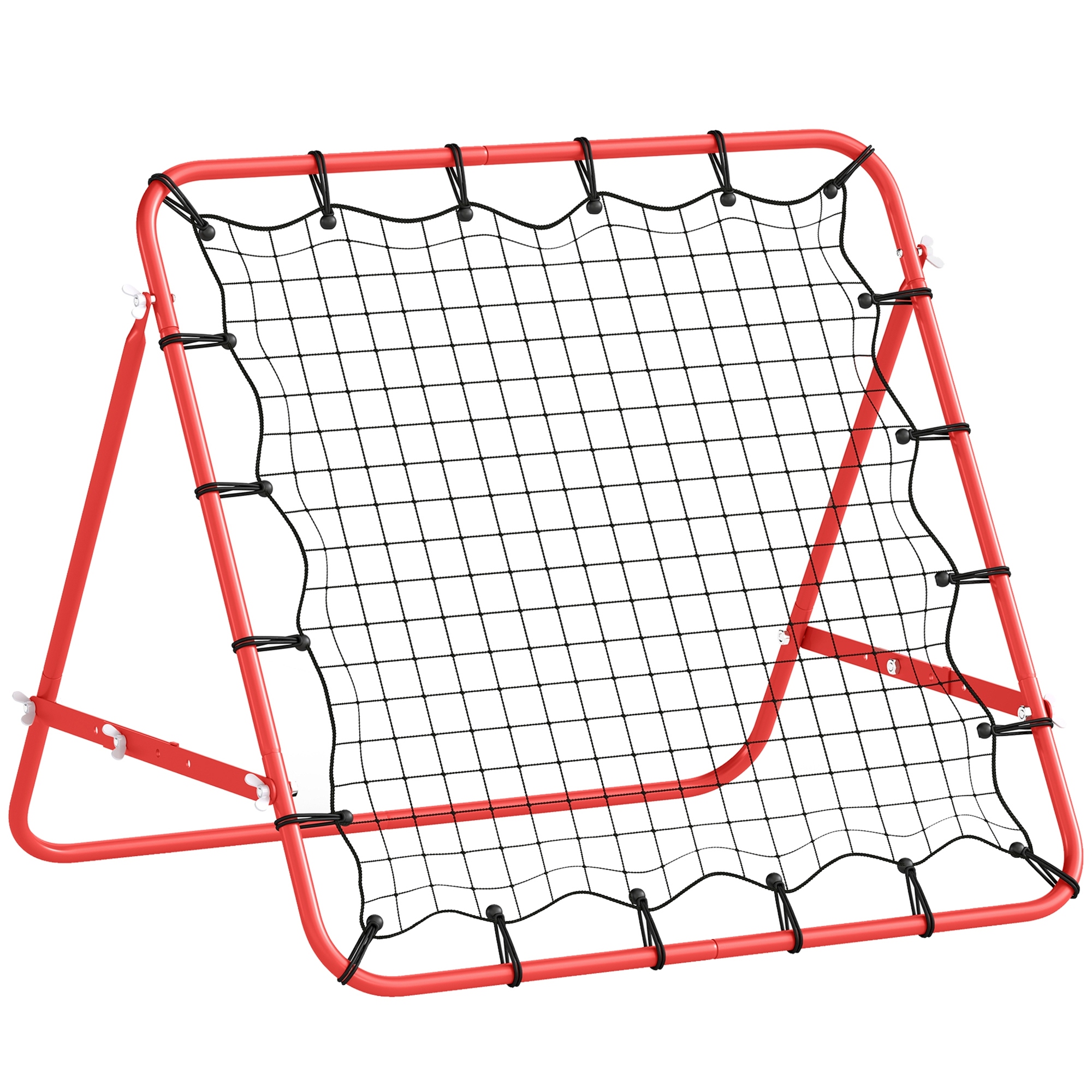 Rebound-netz, Verstellbarer Winkel, 96 X 80 X 96 Cm, Rot