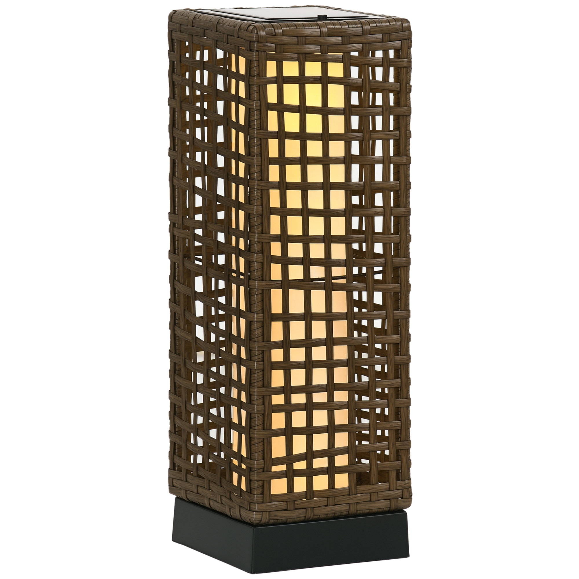 Solarlampe, Solar, 15,5 X 15,5 X 46 Cm, Sand