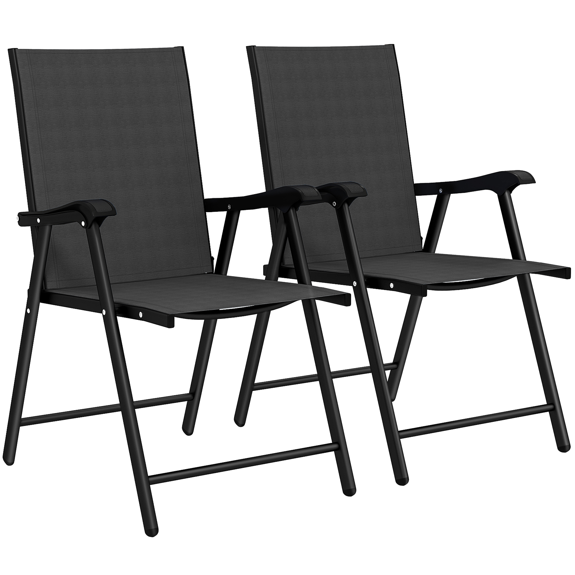 Klappstuhl, 62 X 58 X 97 Cm, Schwarz
